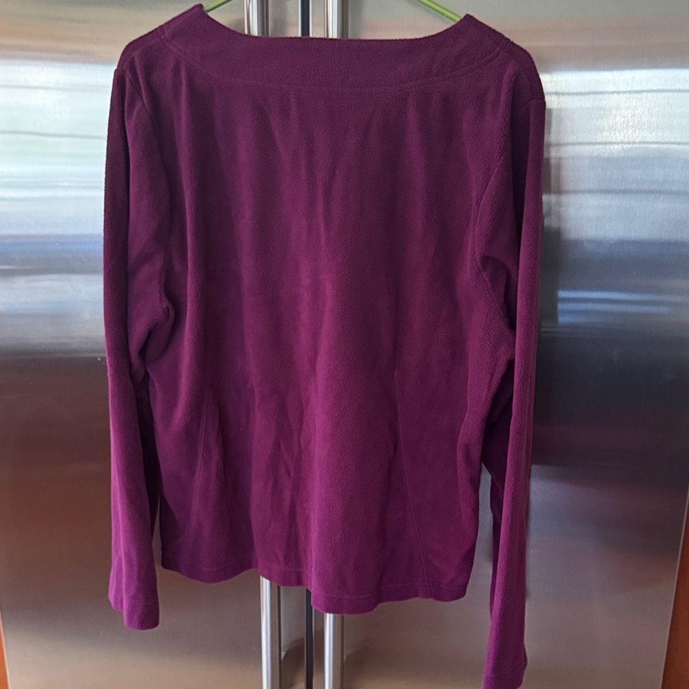 Alfani Velour Burgundy/Purple Lounge Set - Picture 3 of 5